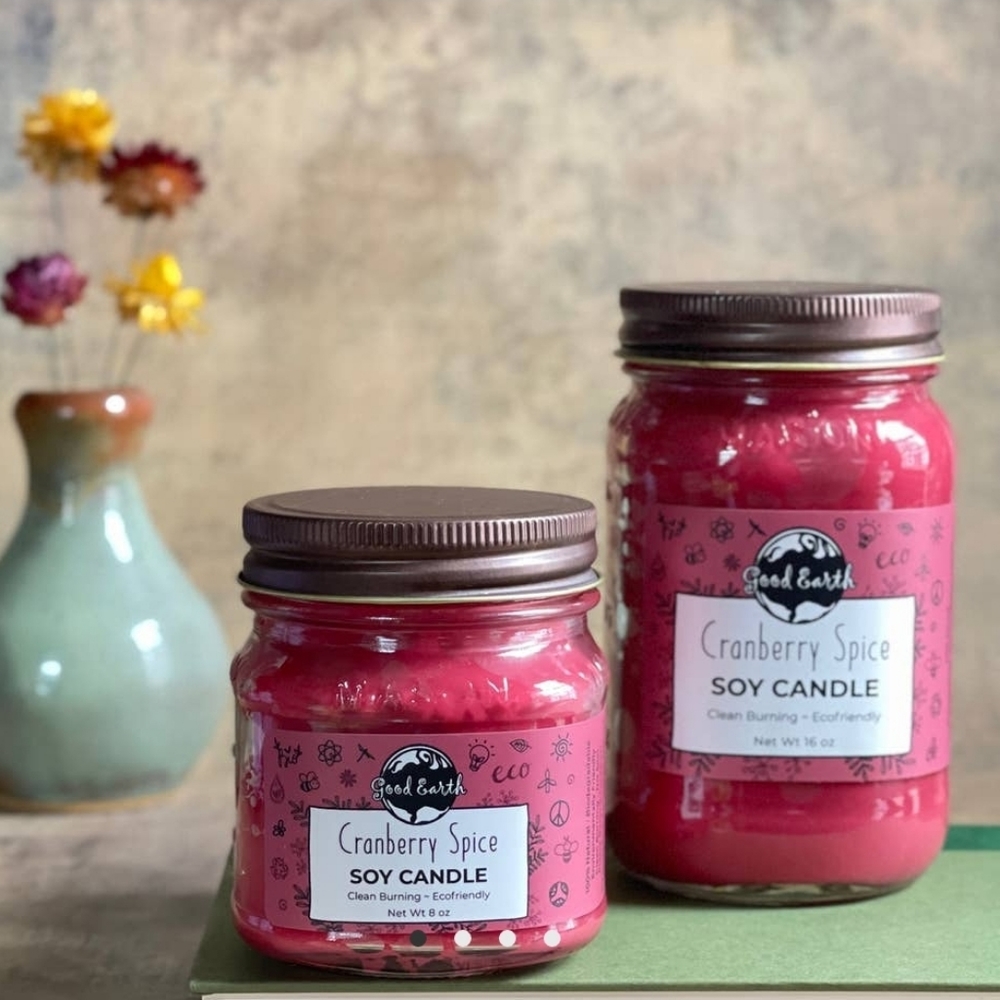 Cranberry Spice Soy Candle